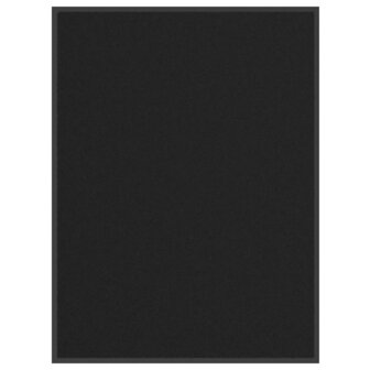Deurmat 80x120 cm zwart 1