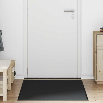 Deurmat 80x120 cm zwart 2
