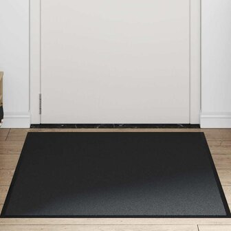 Deurmat 80x120 cm zwart 3