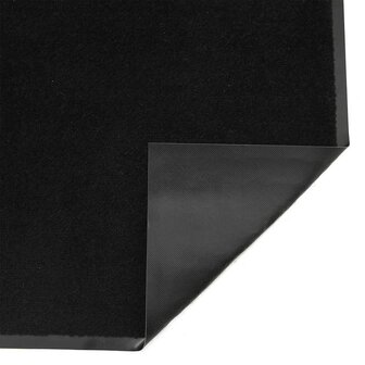 Deurmat 80x120 cm zwart 5