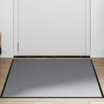 Deurmat 90x120 cm grijs 3