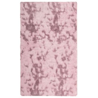 Hoogpolig vloerkleed NAVARRA 60x100 cm polyester stoffig roze 2