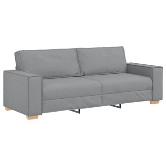 3-zitsbank Lichtgrijs 180 cm Stof 2