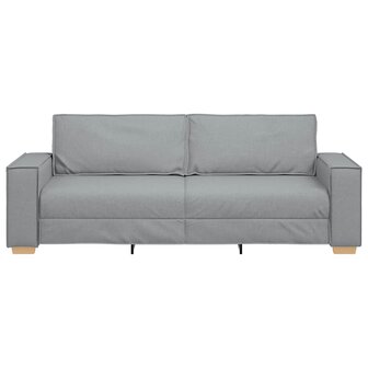 3-zitsbank Lichtgrijs 180 cm Stof 4