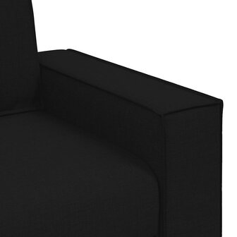 3-zitsbank Zwart 180 cm Stof 7