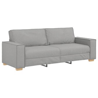 3-zitsbank Wolk Grijs 180 cm Stof 2