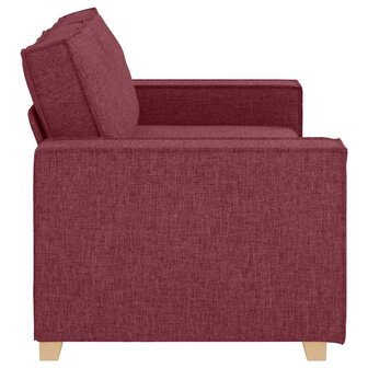 2-zitsbank Wijnrood 140 cm Stof 5