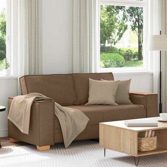 2-zitsbank Bruin 140 cm Stof 1