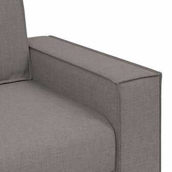 2-zitsbank Taupe 140 cm Stof 7