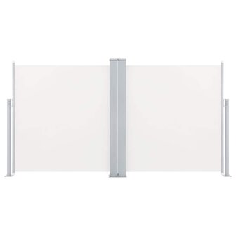 Windscherm uittrekbaar 100x600 cm cr&egrave;me 3