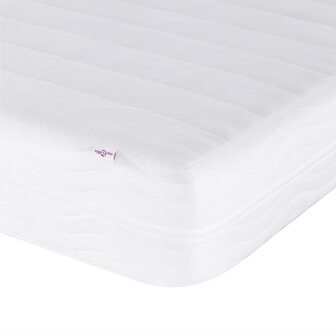 Bed met matras &quot;Dover&quot; fluweel roze 80x200 cm 7