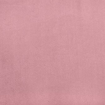 Bed met matras &quot;Dover&quot; fluweel roze 80x200 cm 8