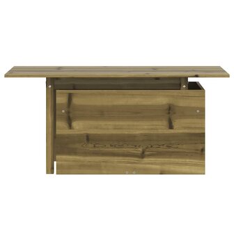 Tuintafel 100x50x75 cm ge&iuml;mpregneerd grenenhout 5