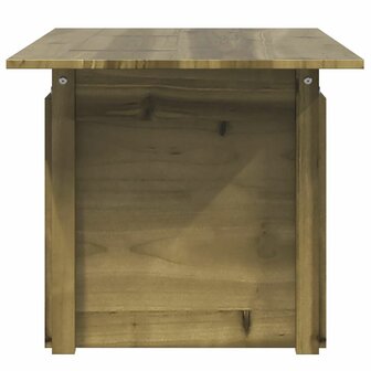 Tuintafel 100x50x75 cm ge&iuml;mpregneerd grenenhout 6