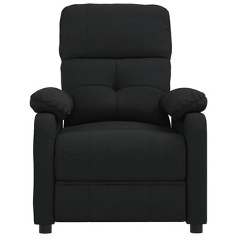 Massagestoel stof zwart 3