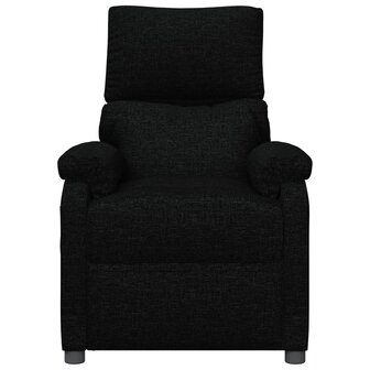 Massagestoel elektrisch stof zwart 4