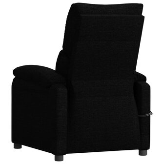 Massagestoel elektrisch stof zwart 6