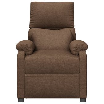 Massagestoel stof bruin 3