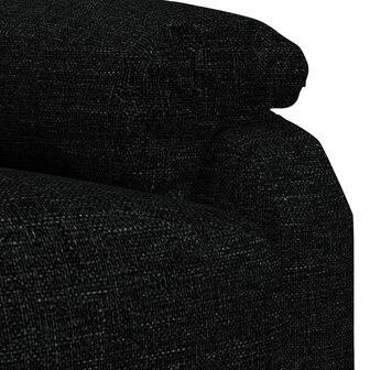 Massagestoel stof zwart 8