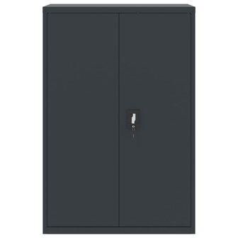 Archiefkast 90x40x140 cm staal antracietkleurig 3