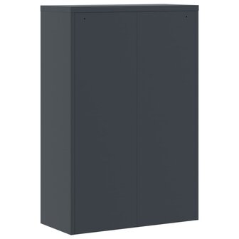 Archiefkast 90x40x140 cm staal antracietkleurig 6