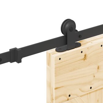 Schuifdeur met beslag 70x210 cm massief grenenhout 5