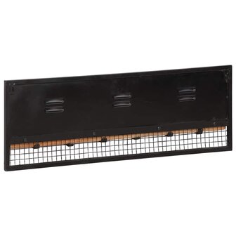 Wandkapstok 90x11x30 cm massief mangohout mango 3