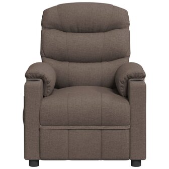 Massagestoel stof taupe 3