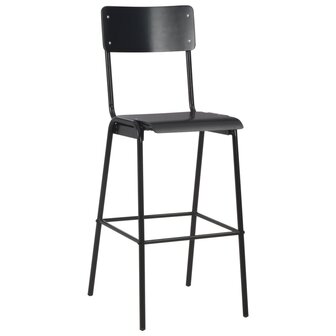 3-delige Barset staal zwart 9