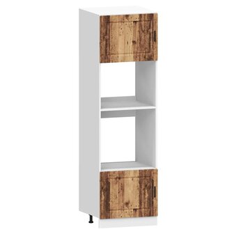 7-delige Keukenkastenset Porto bewerkt hout oud houtkleurig 5