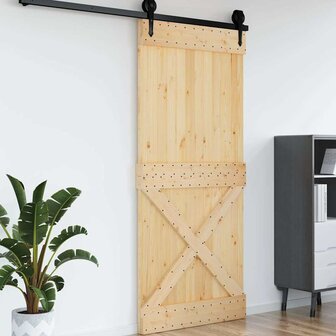 Deur NARVIK 100x210 cm massief grenenhout 4