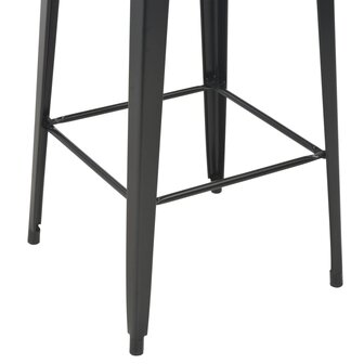 3-delige Barset staal bruin zwart 6