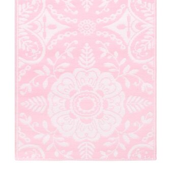 Buitenkleed ARAKIL 80x150 cm PP roze 4