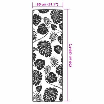 Buitenkleed ARAKIL 80x250 cm polypropeen groen 6