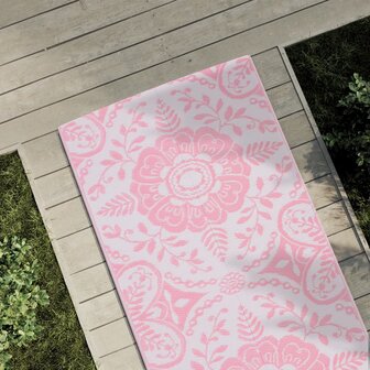 Buitenkleed ARAKIL 80x250 cm PP roze 1