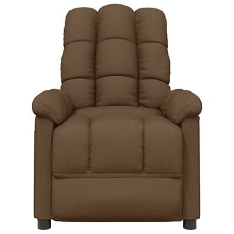 Massagestoel stof bruin 3