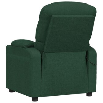 Massagestoel stof donkergroen 5