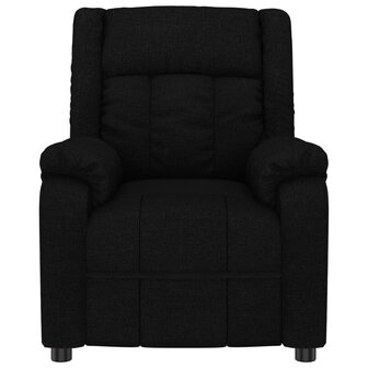 Massagestoel stof zwart 3