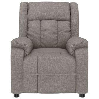 Massagestoel stof taupe 3
