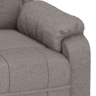 Massagestoel stof taupe 7
