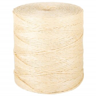 Touw 2 mm 600 m 100% sisal 2