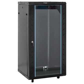 Netwerkkast 22U 19&quot; IP20 60x60x120 cm zwart 1