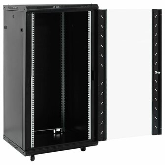 Netwerkkast 22U 19&quot; IP20 60x60x120 cm zwart 2