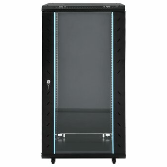 Netwerkkast 22U 19&quot; IP20 60x60x120 cm zwart 3