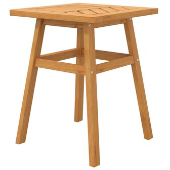 Bijzettafel 45x45x60 cm massief acaciahout 5