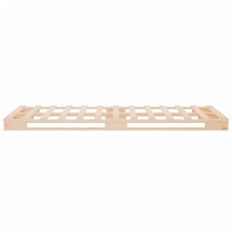 Palletbed massief grenenhout 100x200 cm 6