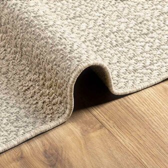 Vloerkleed ZIZUR room binnen en buiten 60x110 cm jute look 6