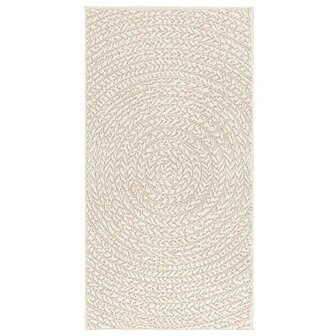 Vloerkleed ZIZUR room binnen en buiten 60x110 cm jute look 3