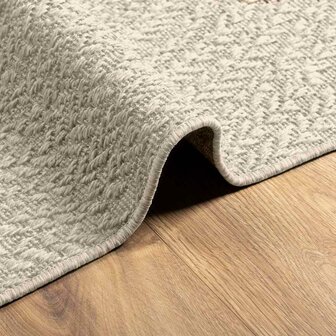 Vloerkleed ZIZUR room binnen en buiten 60x110 cm jute look 6