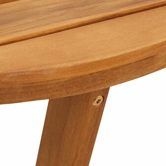 Tuinbijzettafel rond &Oslash;40x40 cm massief acaciahout 9